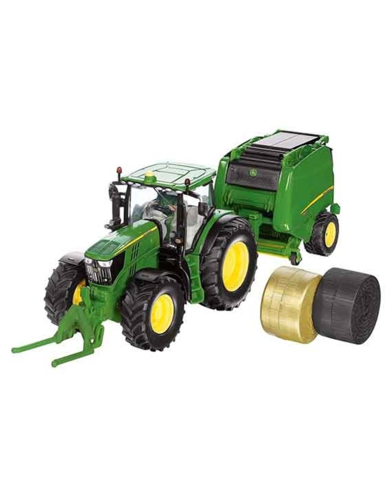 Siku Siku 3838 - John Deere met balenpers 1:32