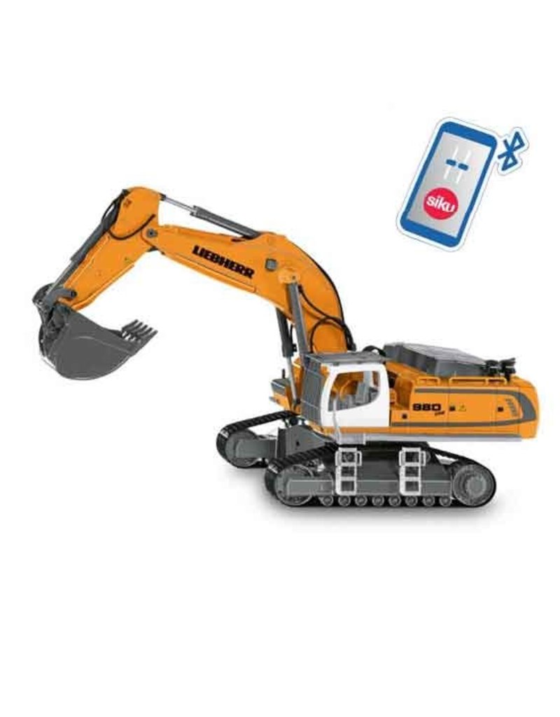 Siku Siku 6741 - App-control Liebherr R980 SME Graafmachine met rupsbanden (excl afstandsbediening) 1:32