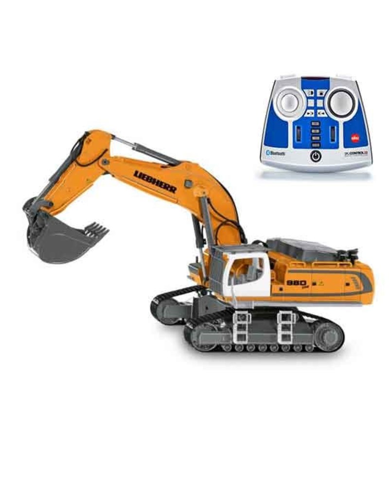 Siku Siku 6740 - RC Liebherr R980 SME Graafmachine met rupsbanden en bluetooth besturing 1:32