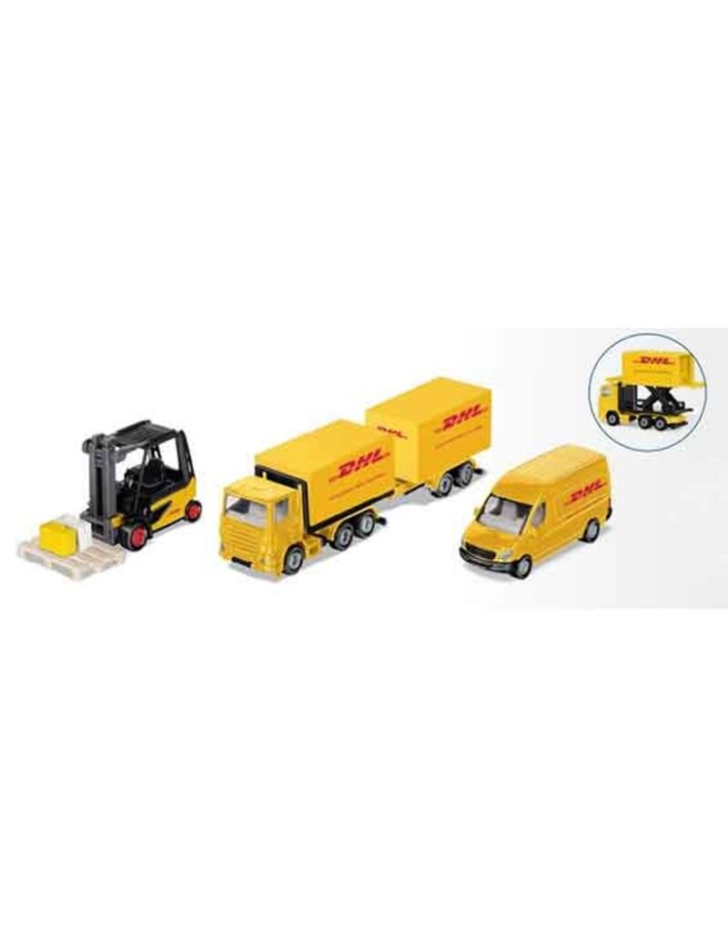 Siku Siku 6324 - Geschenkset DHL logistiek 1:87