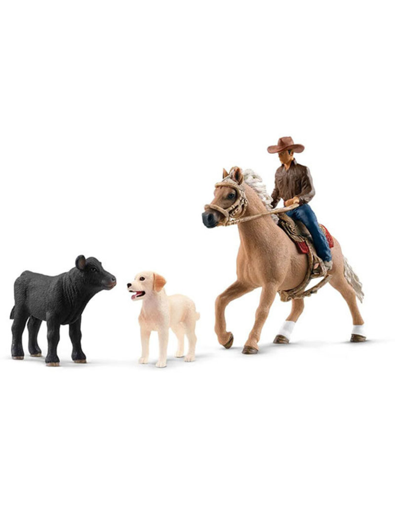 Schleich Schleich Farm 42578 -Western rijden