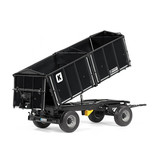 Wiking Wiking 77867 - Kröger twee-assige driezijdige kipwagen HKD 302 - zwart 1:32