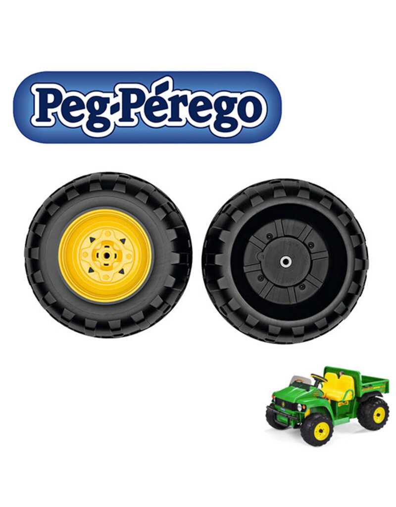 Peg Perego Peg Perego set van 2 voorwielen voor John Deere Gator