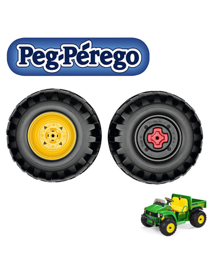 Peg Perego Peg Perego set van 2 achterwielen voor John Deere Gator