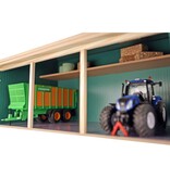 Kids Globe Kids Globe 610310 - Loopstal met berging en weiland 1:32