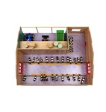Kids Globe Kids Globe 610310 - Loopstal met berging en weiland 1:32