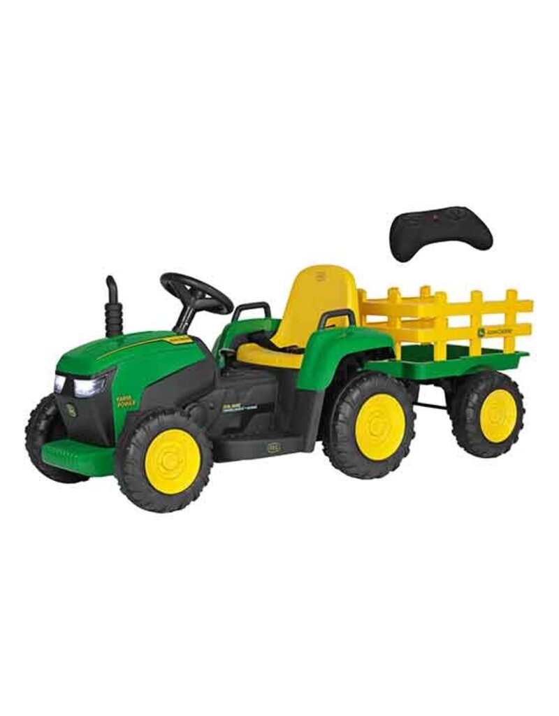 Peg Perego Peg Perego OR0120 - John Deere Farm Power met aanhanger en afstandsbediening