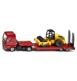 Siku Siku 1760 - Scania vrachtwagen met dieplader en Liebherr graafmachine 1:87