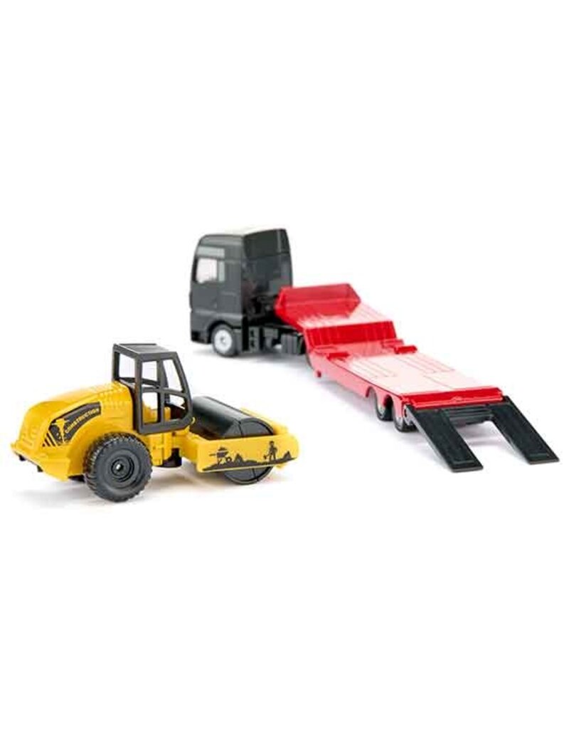 Siku Siku 1760 - MAN met dielader en wals