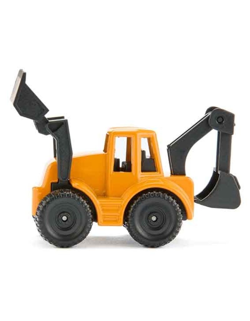 Siku Siku 1761 - MAN met dieplader en graaflaadmachine