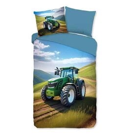 Dekbed Good Morning - Groene Tractor