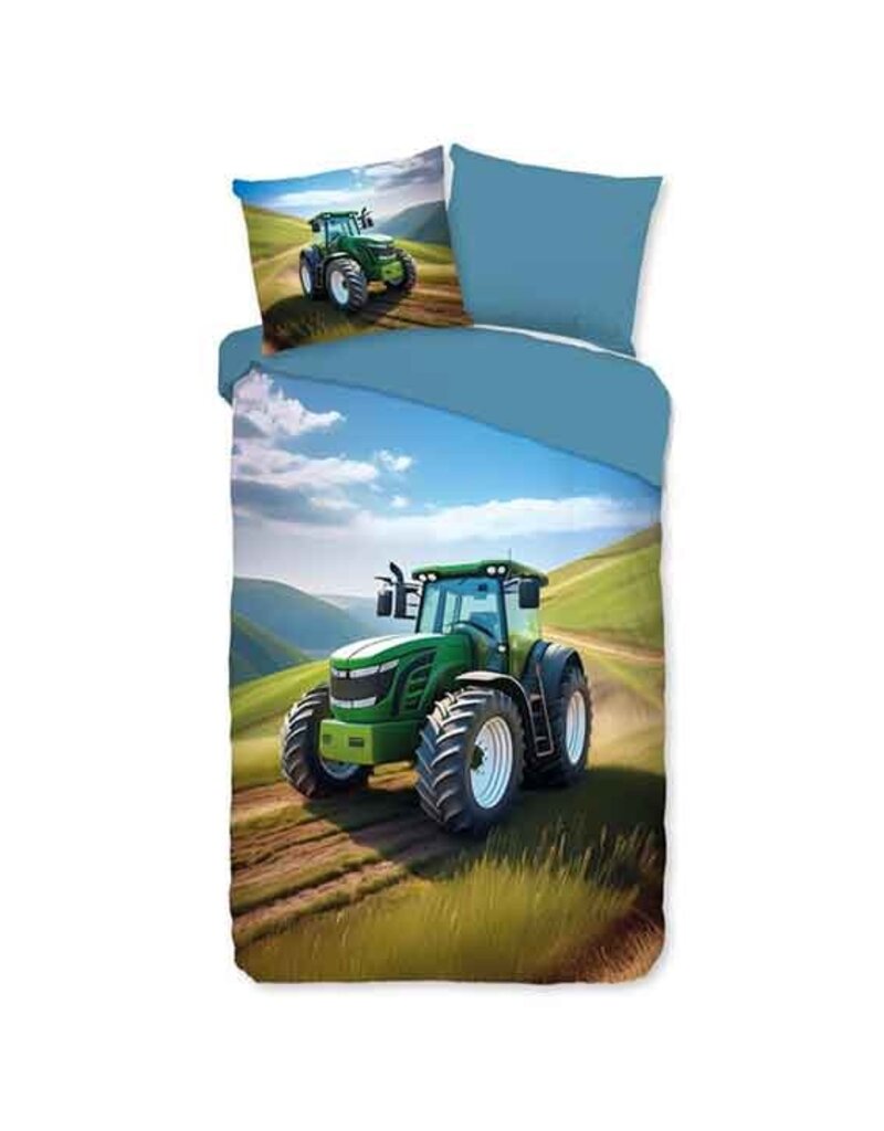 Dekbed Good Morning - Groene Tractor