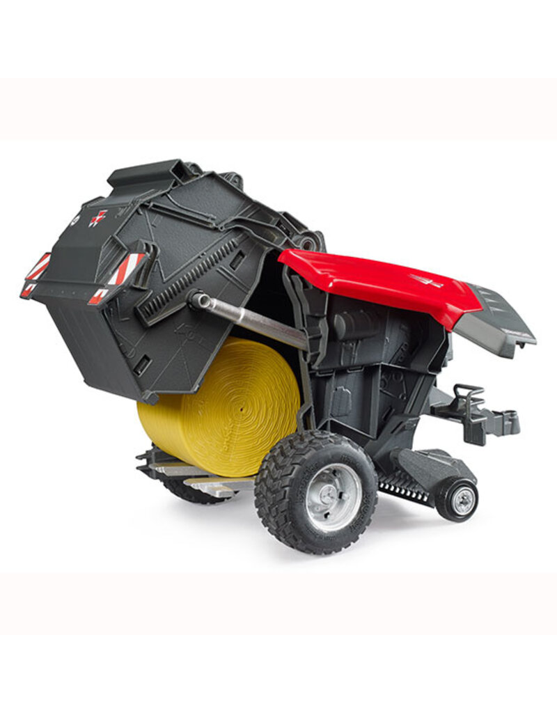 Bruder Bruder 02039 - Massey Ferguson Balenpers met ronde baal 1:16