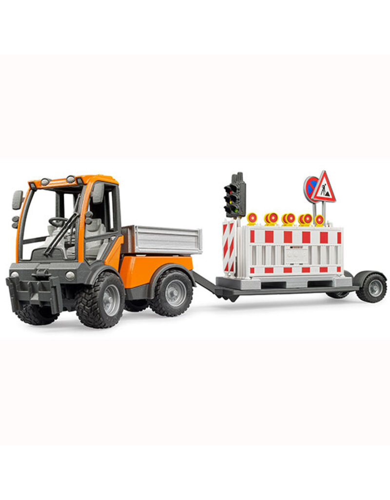 Bruder Bruder 02693 - Gemeente dienst met borden en verkeerslichten 1:16