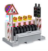 Bruder Bruder 62009 - Verkeersveiligheidsset met verkeerslichten