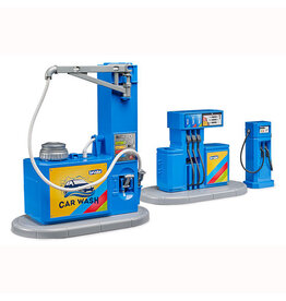 Bruder Bruder 62113 - Tankstations met wasstraat