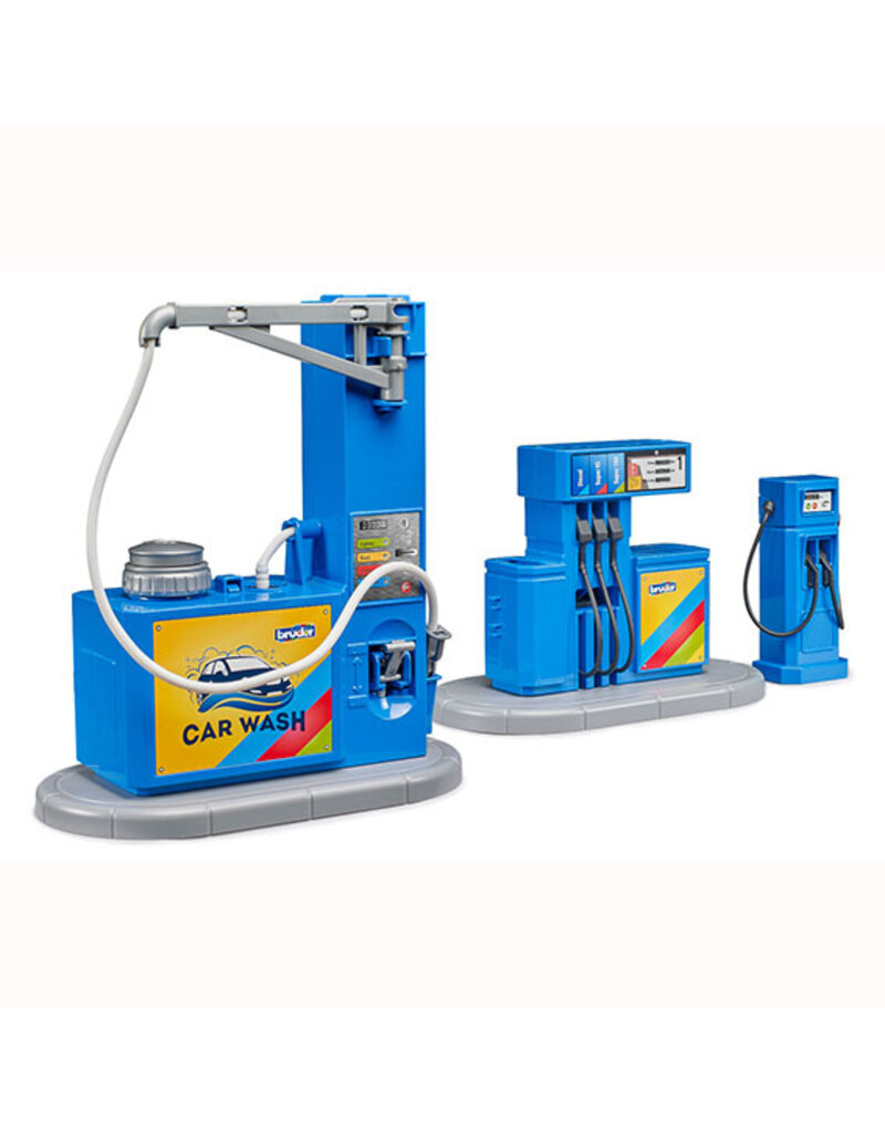 Bruder Bruder 62113 - Tankstations met wasstraat