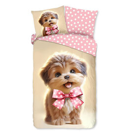 Geen Dekbed Pure - vrolijke puppy