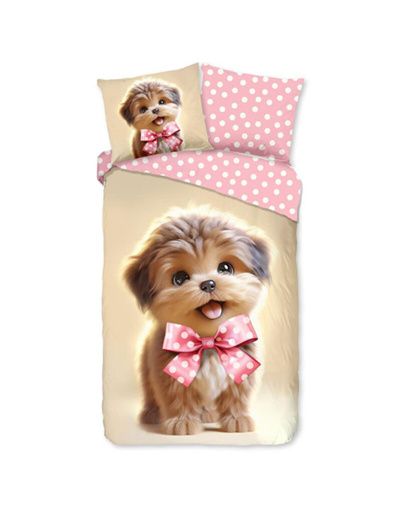 Geen Dekbed Pure - vrolijke puppy