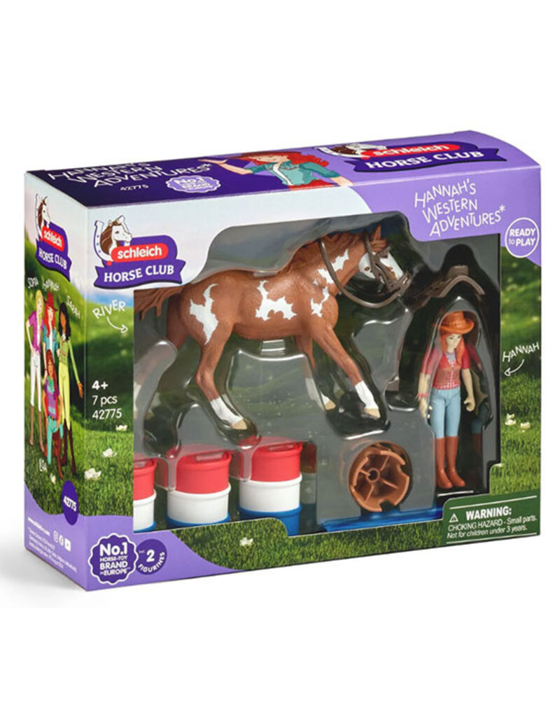 Schleich Schleich Farm 42775 -Hannah's western avontuur