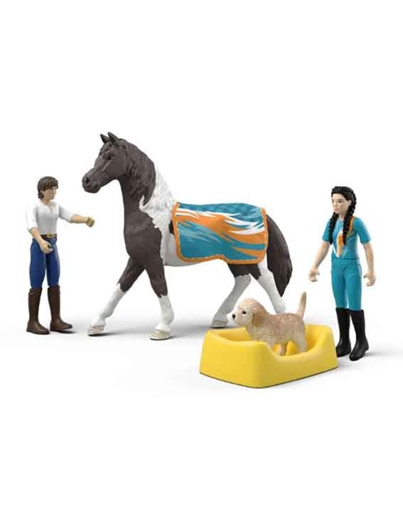 Schleich Schleich Horses 42799 - Horse Club Kim's voltigeset