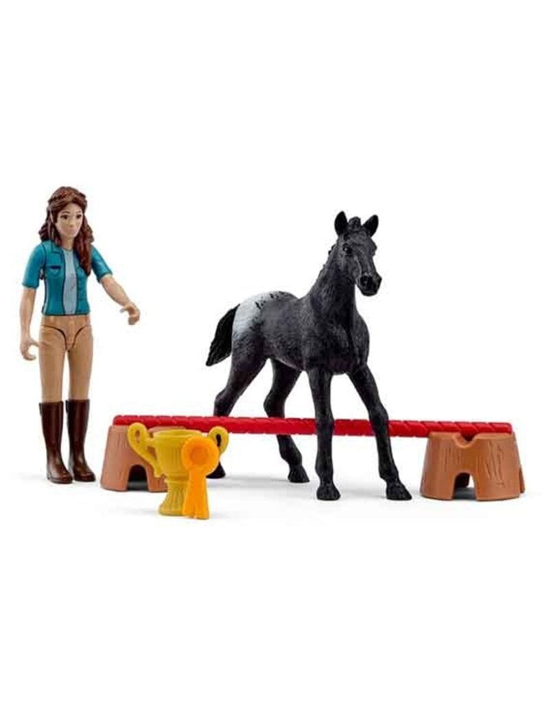 Schleich Schleich 81539 -Toernooi winst met Snowy