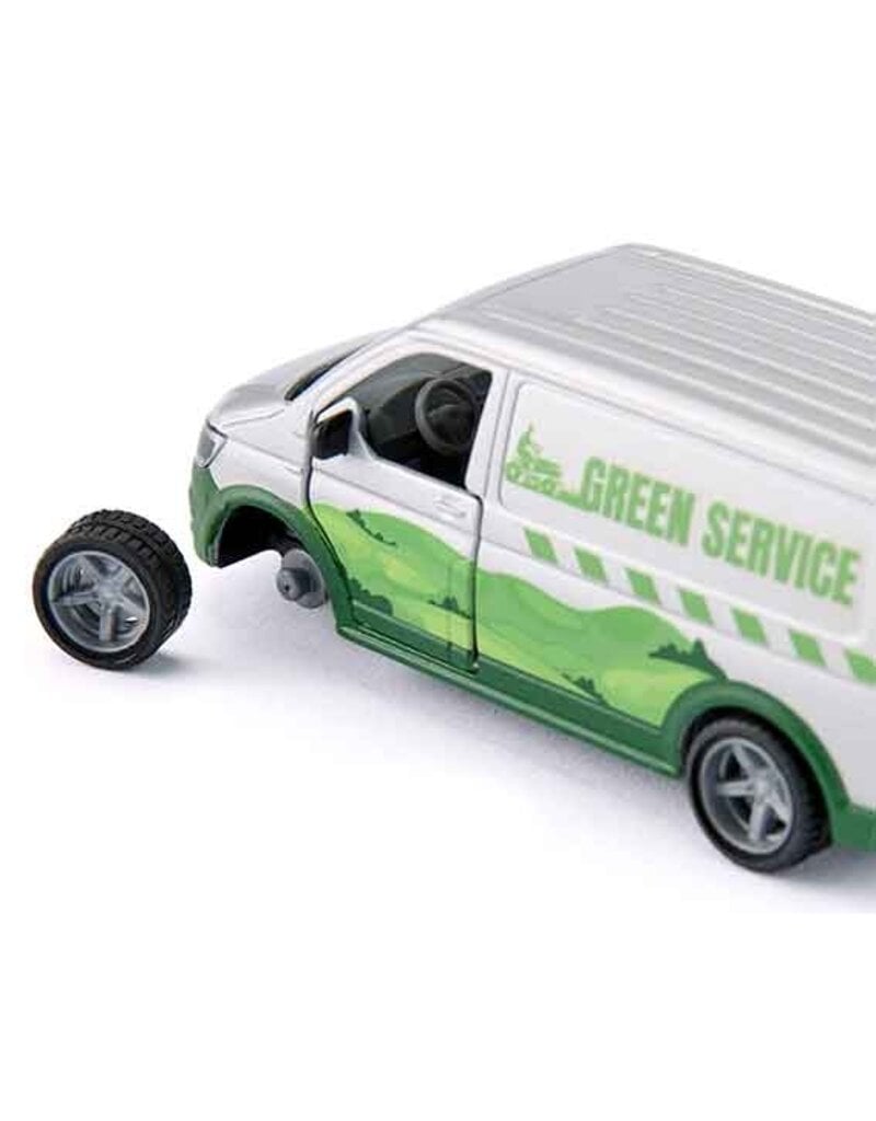 Siku Siku 2005 - VW T6 met zitmaaier 1:50