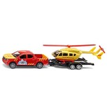 Siku Siku 2570 - Nissan Navara met helikopter