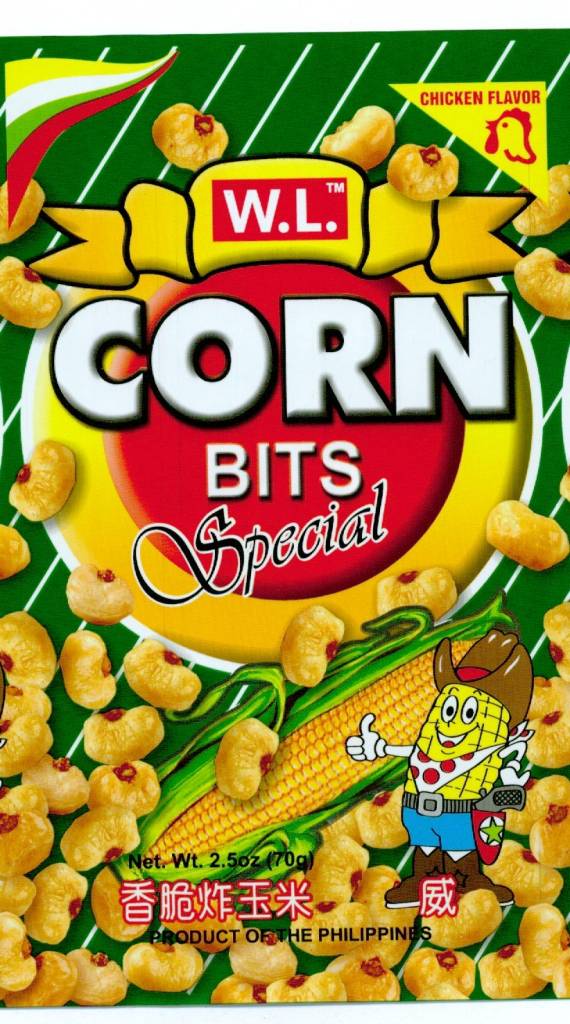 4806511010042 UPC Corn Bits Chicken Flavor 70G