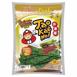 Tao Kae Noi Tao Kae Noi Wasabi Seetang Snack, 36g