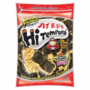 Tao Kae Noi Tao Kae Noi Scharfer Tempura Seetang Snack, 40g