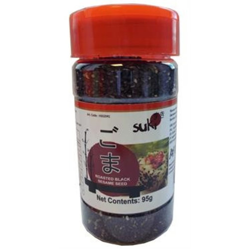 Suki Roasted Black Sesame Seeds, 95g