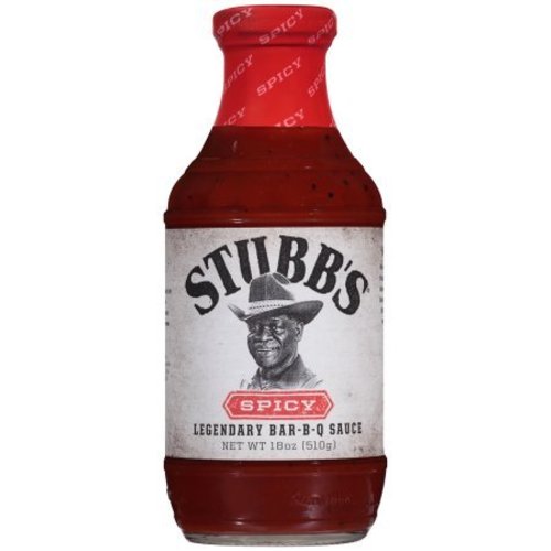 Stubb's Spicy BBQ Sauce, 510g