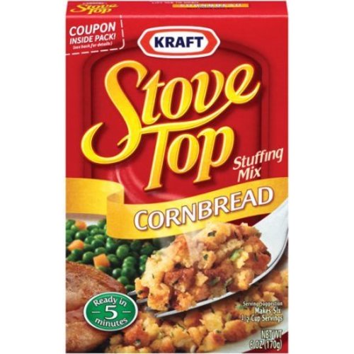 Kraft Stove Top Cornbread Stuffing Mix, 170g BBD 13-07-23 Kraft Stove Top Cornbread Stuffing Mix, 170g BBD 13-07-23