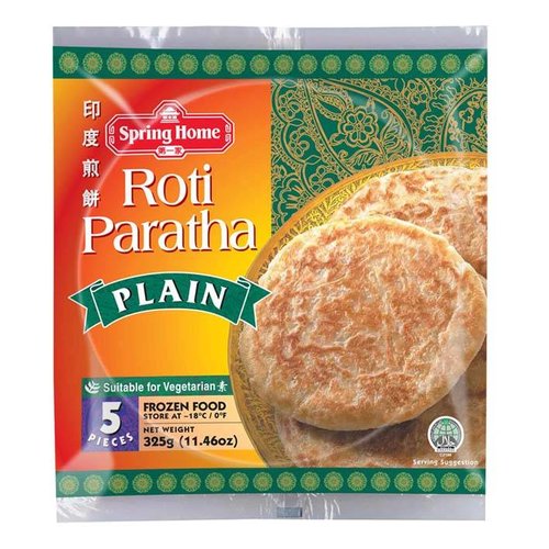 Spring Home Roti Paratha Plain, 325g