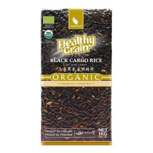 Sawat-D Organic Black Cargo Rice, 1kg Sawat-D Organic Black Cargo Rice, 1kg