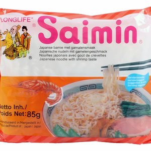 Saimin Instant Noodles Shrimp, 85g