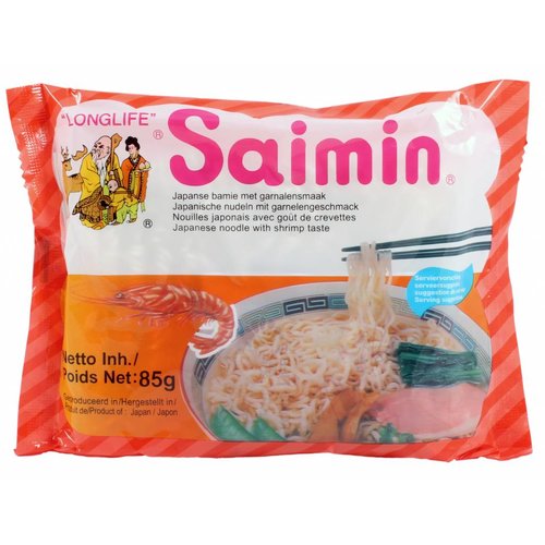 Saimin Instant Noodles Shrimp, 85g