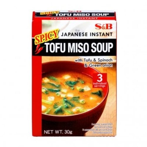 S&B Spicy Tofu Miso Soup, 30g