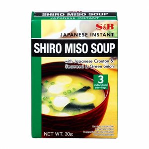 S&B S&B Instant Shiro Miso Suppe, 30g