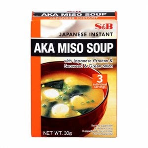 S&B S&B Instant Aka Miso Suppe, 30g