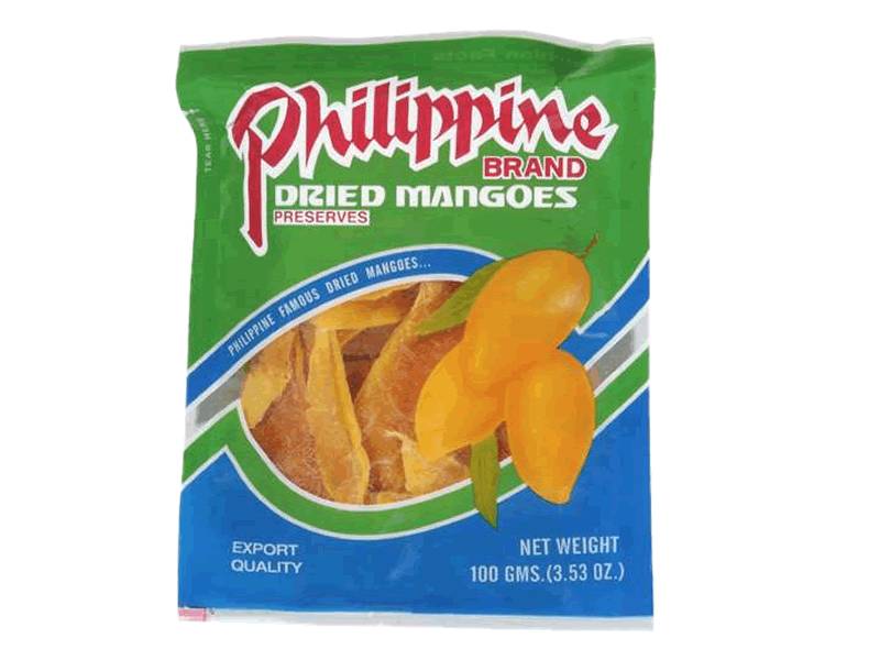 Philippine Brand Dried Mangoes, 100g Tjin's Toko