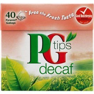 PG Tips PG Tips Tips Decaf, 40 Stück