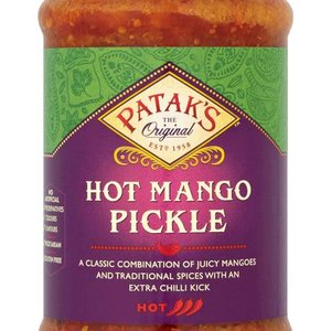 Pataks Pataks Hot Mango Pickle, 283g
