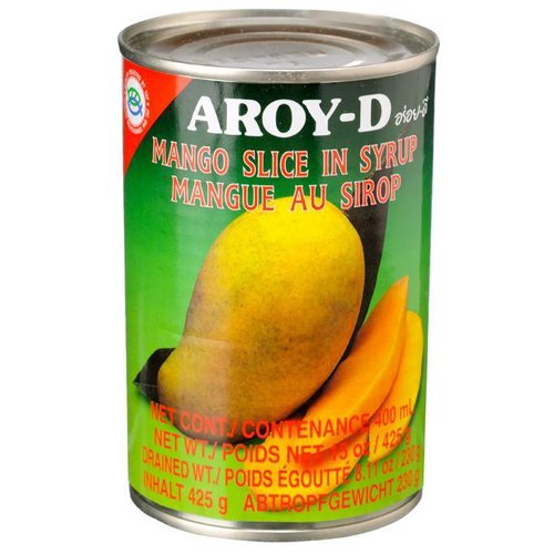 Aroy-D Mango Slice in Syrup, 400ml