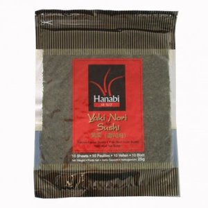 Hanabi Nori Sushi Blätter 50 Stück, 125g