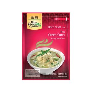 Asian Home Gourmet Green Curry Paste, 50g