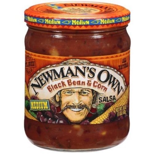 Newman's Own Black Bean & Corn Salsa, 453g Newman's Own Black Bean & Corn Salsa, 453g