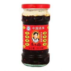 Lao Gan Ma Lao Gan Ma Fermentierte Sojabohnen in Chiliöl, 280g