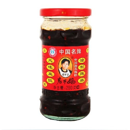 Lao Gan Ma Lao Gan Ma Fermented Soybean in Chilli Oil, 280g